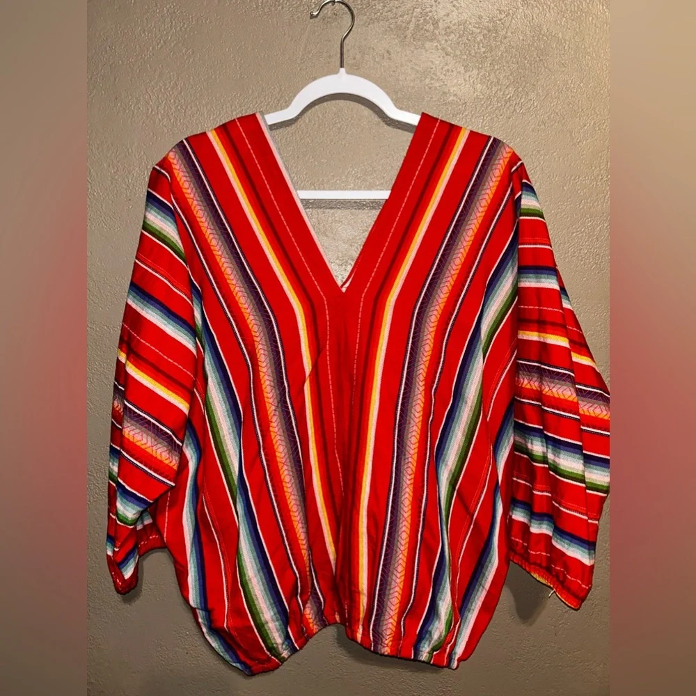 L&B Serape Top Size Large - Picture 2 of 6